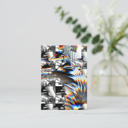 Rainbow Assault Visitekaartje (Staand voorkant)