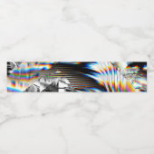 Rainbow Assault Waterfles Etiket (Enkel label)