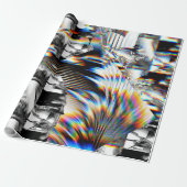 Rainbow Assault Wrapping Paper Cadeaupapier (Uitgerold)