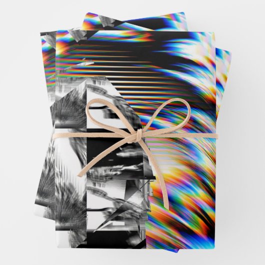 Rainbow Assault Wrapping Paper Flat Sheet Set van (In situ)