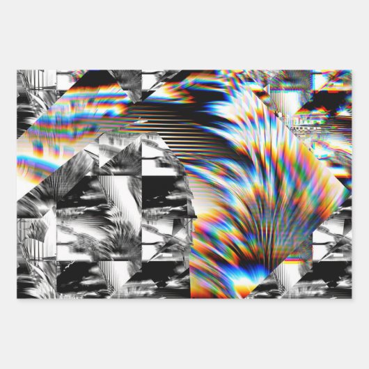 Rainbow Assault Wrapping Paper Flat Sheet Set van  (Voorkant)