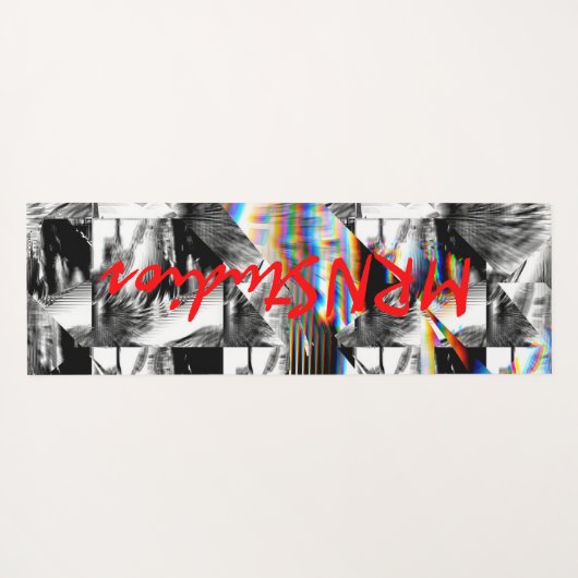 Rainbow Assault  Yoga Mat (Achterkant (horizontaal))