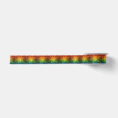 Rainbow Astral Glitter Alleen liefde is echt Satijnen Lint (Voorkant)