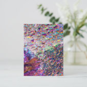 Rainbow Aura Crystals Briefkaart (Staand voorkant)