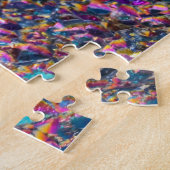 Rainbow Aura Crystals Legpuzzel (Zijkant)