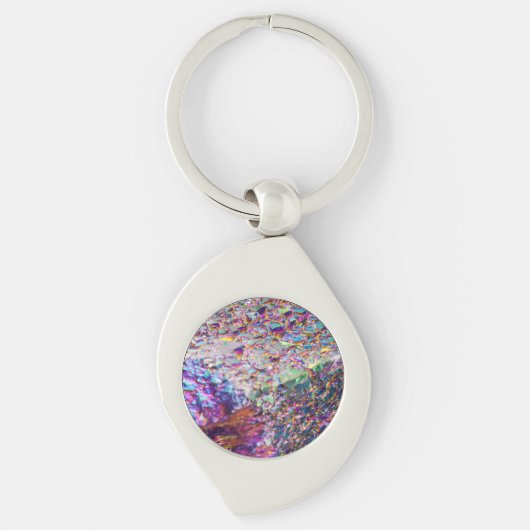 Rainbow Aura Crystals Sleutelhanger (Voorkant)