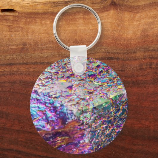 Rainbow Aura Crystals Sleutelhanger (Voorkant)