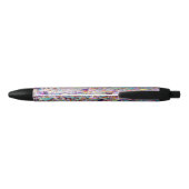Rainbow Aura Crystals Zwarte Inkt Pen (Achterkant)