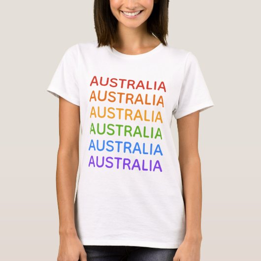Rainbow Australia shirten & jackets (Voorkant)