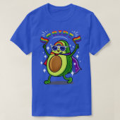 Rainbow Avocado 5 T-shirt (Design voorkant)