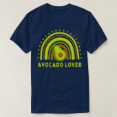 Rainbow Avocado T-shirt (Design voorkant)