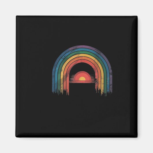 Rainbow Awareness Ally Magneet (Voorkant)