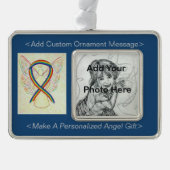 Rainbow Awareness Angel Ornament personaliseren (Voorkant)