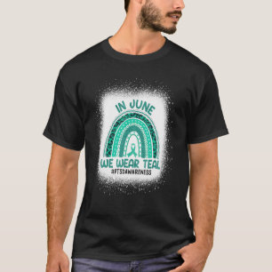 Rainbow Awareness in June Draag we Blauwgroen Ptsd T-shirt
