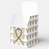Rainbow Awareness Ribbon Angel Party Favor Boxes Bedankdoosjes (Geopend)