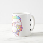 Rainbow Axolotl Gekke Schattigee nieuwheid Mok (Voorkant rechts)