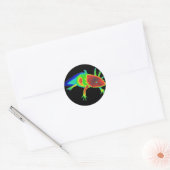 Rainbow Axolotl Stickers (Envelop)
