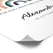 Rainbow Baby - Aangepaste regenboogafdrukken Poster (Hoek)