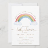Rainbow Baby Baby shower Kaart (Voorkant)
