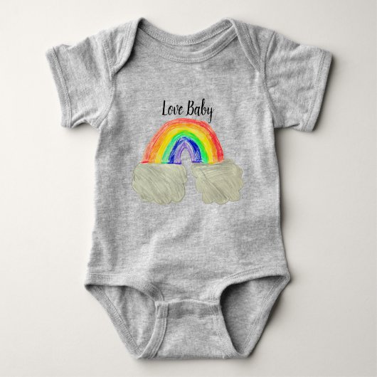 Rainbow Baby Bodysuit (Voorkant)