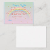 Rainbow Baby Diaper-treinkaartje Visitekaartje (Voorkant / Achterkant)