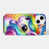 Rainbow baby eenhoorn iphone 14 hoesje (Achterkant horizontaal)