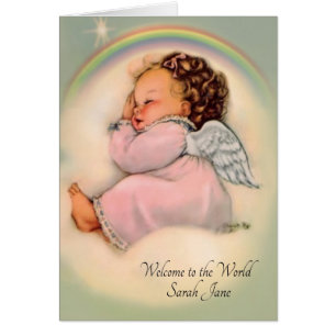 Rainbow Baby Girl Angel Religieuze Scripts Verse