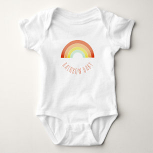Rainbow Baby kleurig Romper