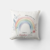 Rainbow Baby Miracle Kussen (Voorkant)