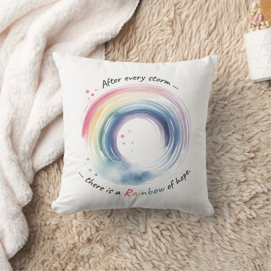 Rainbow Baby Miracle Kussen (Deken)