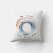 Rainbow Baby Miracle Kussen (Achterkant)
