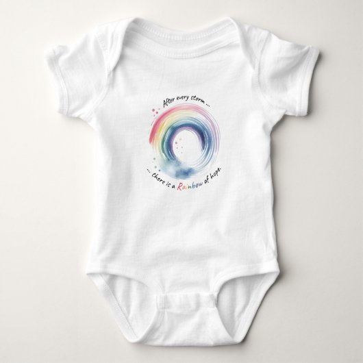 Rainbow Baby Miracle Romper (Voorkant)