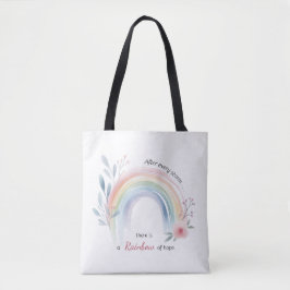 Rainbow Baby Miracle Tote Bag