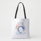 Rainbow Baby Miracle Tote Bag (Voorkant)