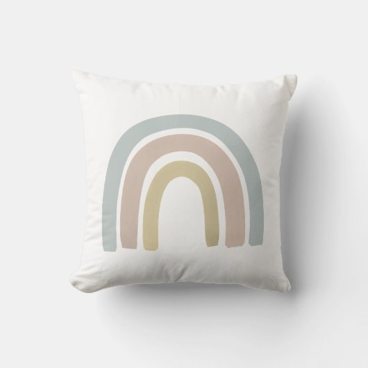 Rainbow-Baby Naam Kussen (Voorkant)