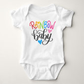 Rainbow Baby Newborn Hope Storm Romper (Voorkant)
