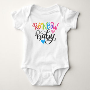 Rainbow Baby Newborn Hope Storm Romper