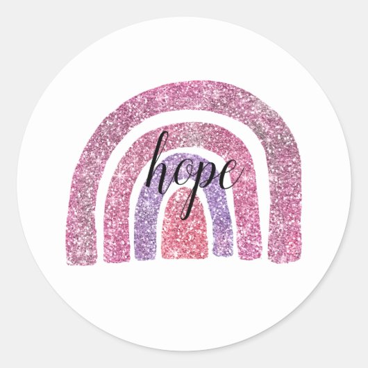 Rainbow baby/onvruchtbaarheidverhoop sticker (Voorkant)
