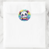 Rainbow baby panda stickers (Tas)