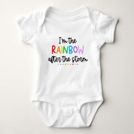 Rainbow Baby Quote Romper