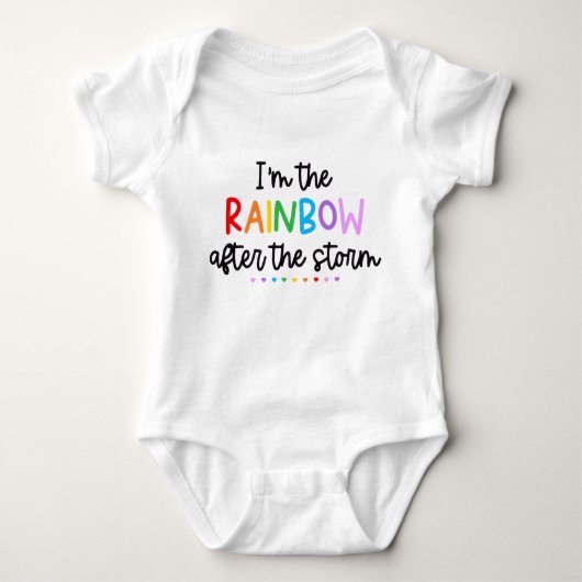 Rainbow Baby Quote Romper (Voorkant)