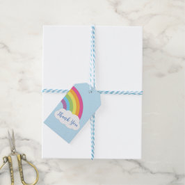 Rainbow Baby shower Favor Gift Labels Cadeaulabel