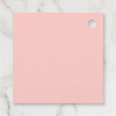 Rainbow Baby shower Girl Cute Pastel Soft Colour Bedankjes Labels (Achterkant)