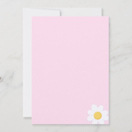 Rainbow Baby shower Invitation Kaart (Achterkant)