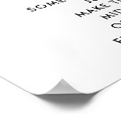 Rainbow Baby shower Late Night Diaper game Poster (Hoek)