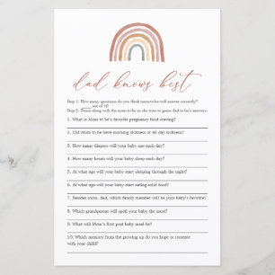 Rainbow Baby shower Papa kent beste game