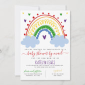 Rainbow-Baby shower per e-mail Kaart (Voorkant)