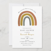 Rainbow Baby shower-uitnodiging Kaart