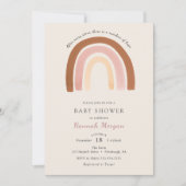 Rainbow Baby shower-uitnodiging Kaart (Voorkant)