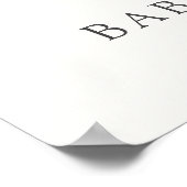 Rainbow Baby shower Welkomstteken Poster (Hoek)